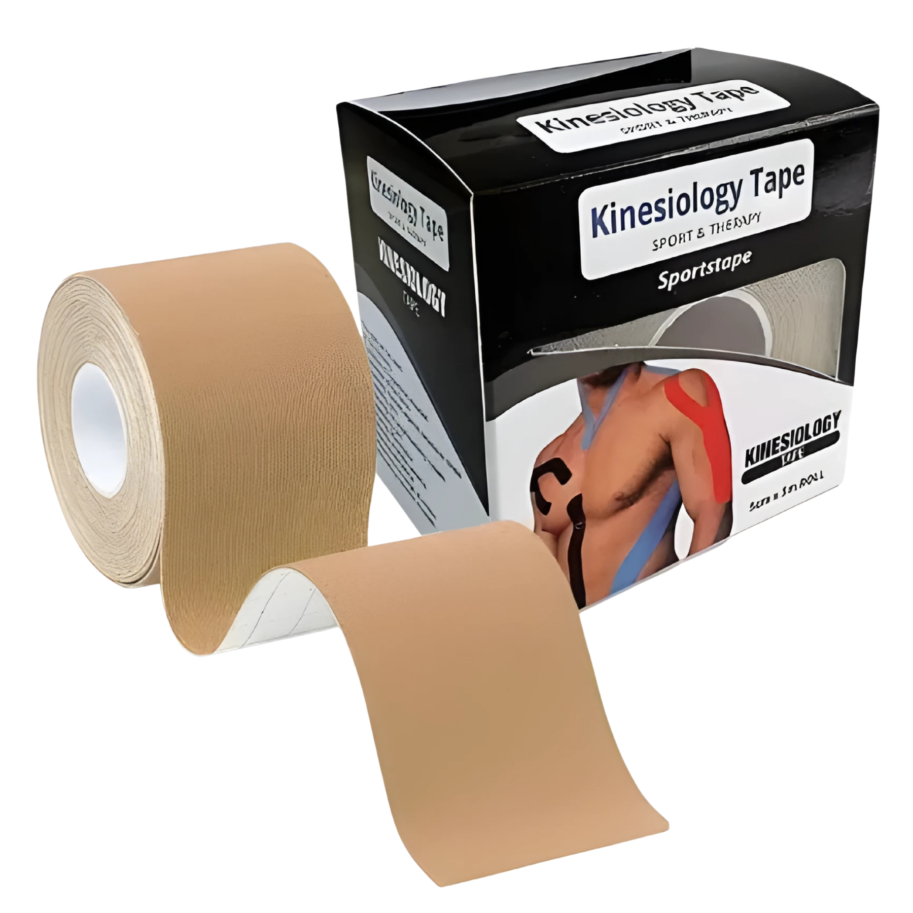 Cinta Tape Kinesiológico 5cm x 5m