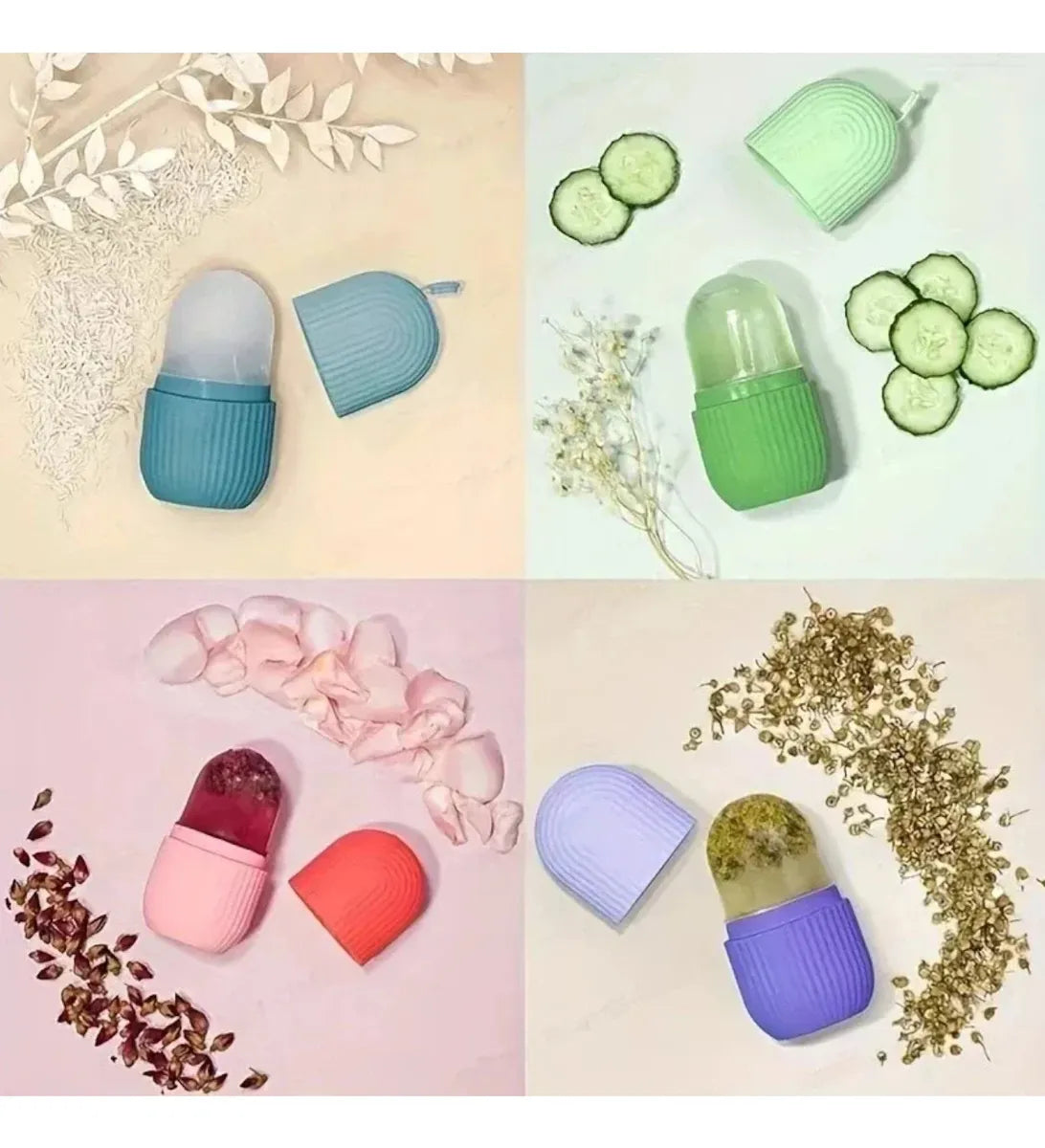 Rodillo Hielo Skincare cara cuidado