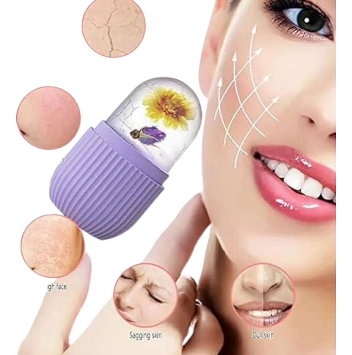 Rodillo Hielo Skincare cara cuidado